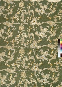 「リー」、1912年（ブロックプリントコットン） 作： William Morris